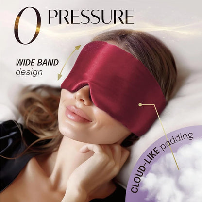 Snoovah™ 100% Mulberry Silk Sleep Mask